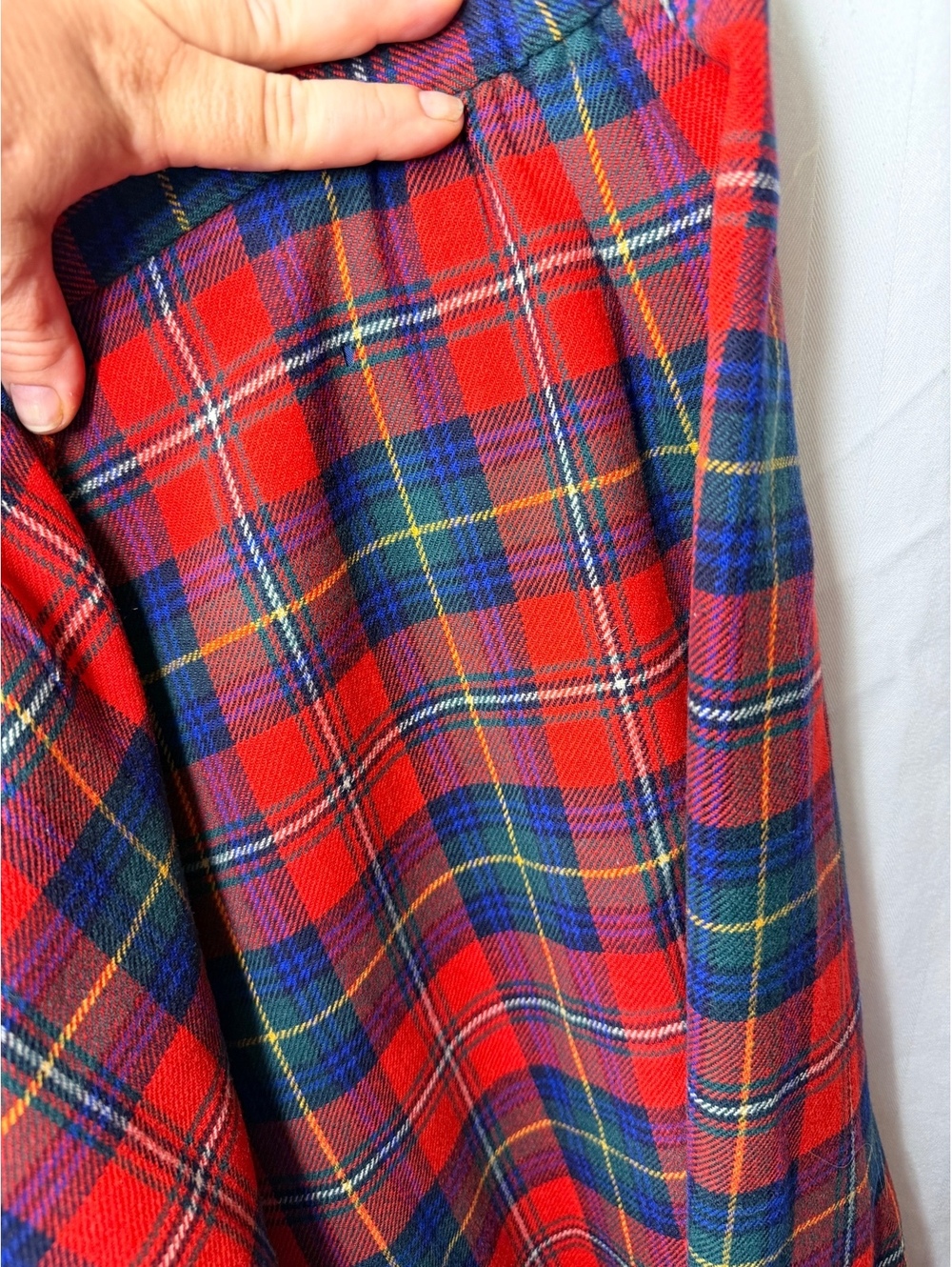 Vintage Pendleton Authentic Boyd Tartan Virgin Wool Plaid 1960s-1970s - Picture 6 of 6